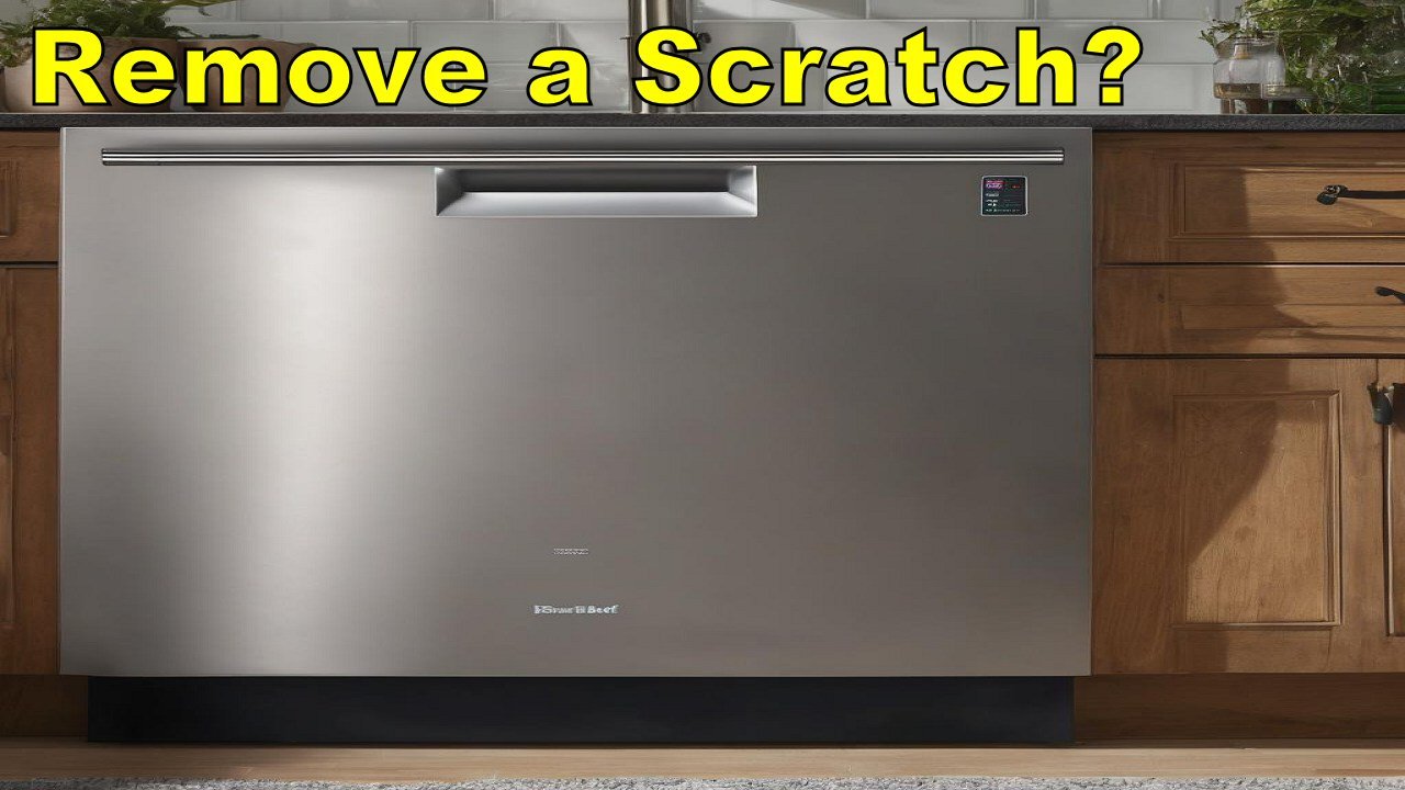 How Do I Remove a Scratch From My Stainless Steel Dishwasher?