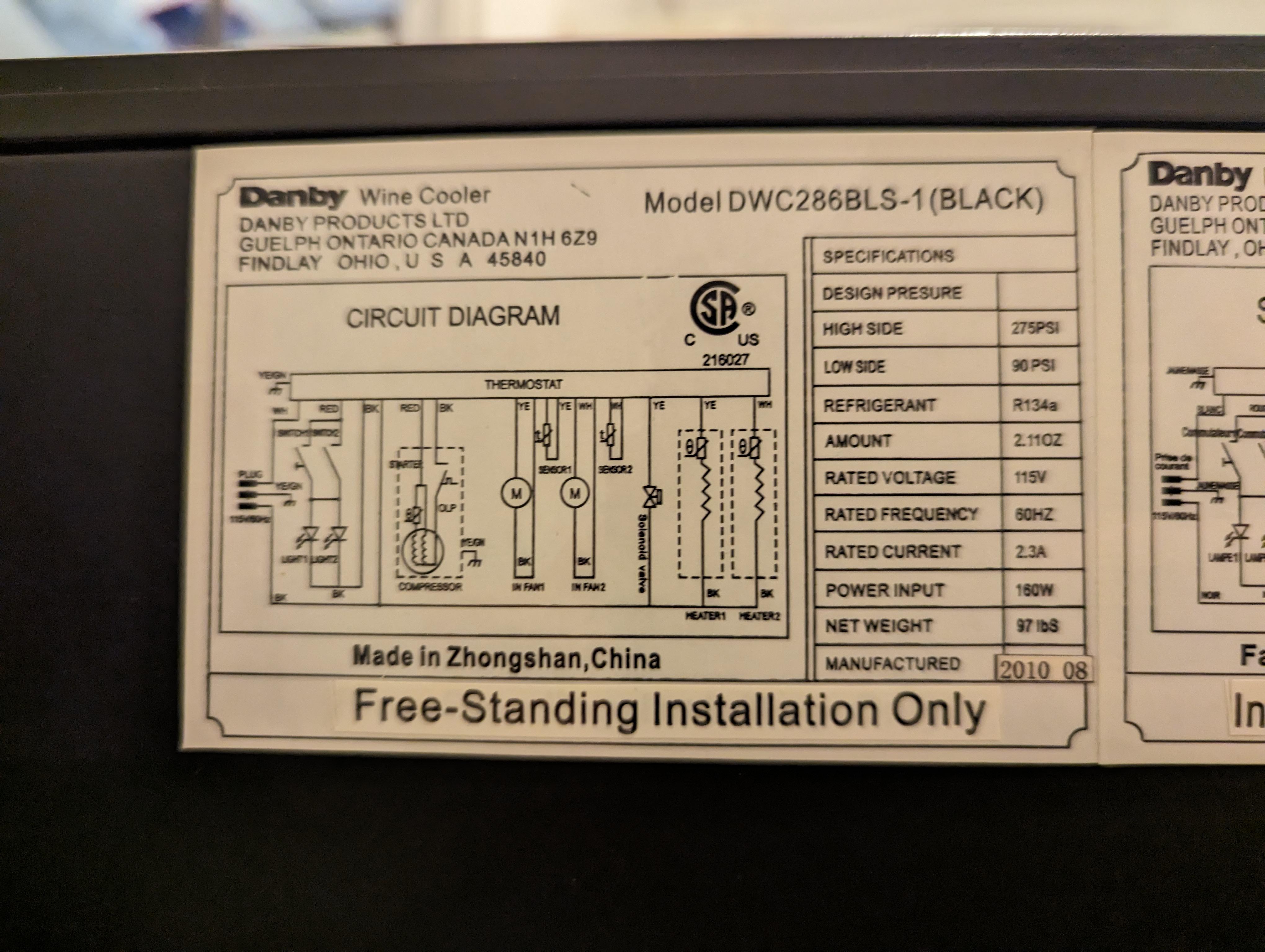 Can someone tell me what the low and high side pressures mean? Is this while the compressor is runni