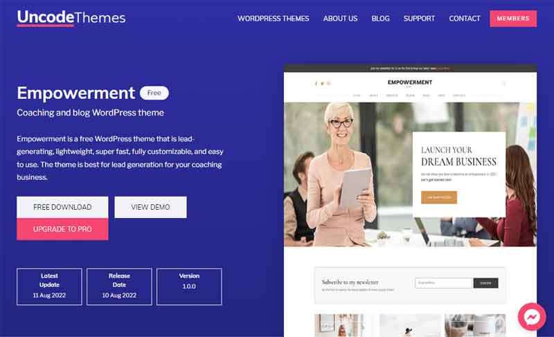 Empowerment Review 2022 – Is it Best WordPress Coaching Theme?