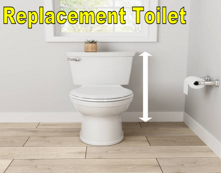 How to Measure for a Replacement Toilet