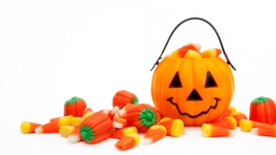 Why do we eat candy and chocolate on Halloween?