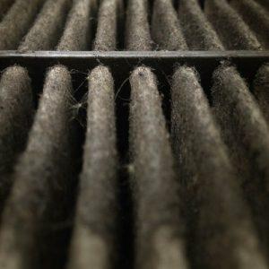 why is my furnace filter black?